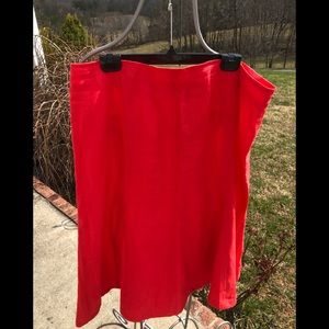 Kim Rogers 100% Linen Skirt